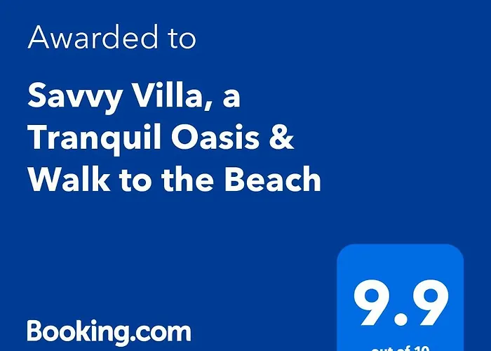 Savvy Villa, A Tranquil Oasis & Walk To The *
